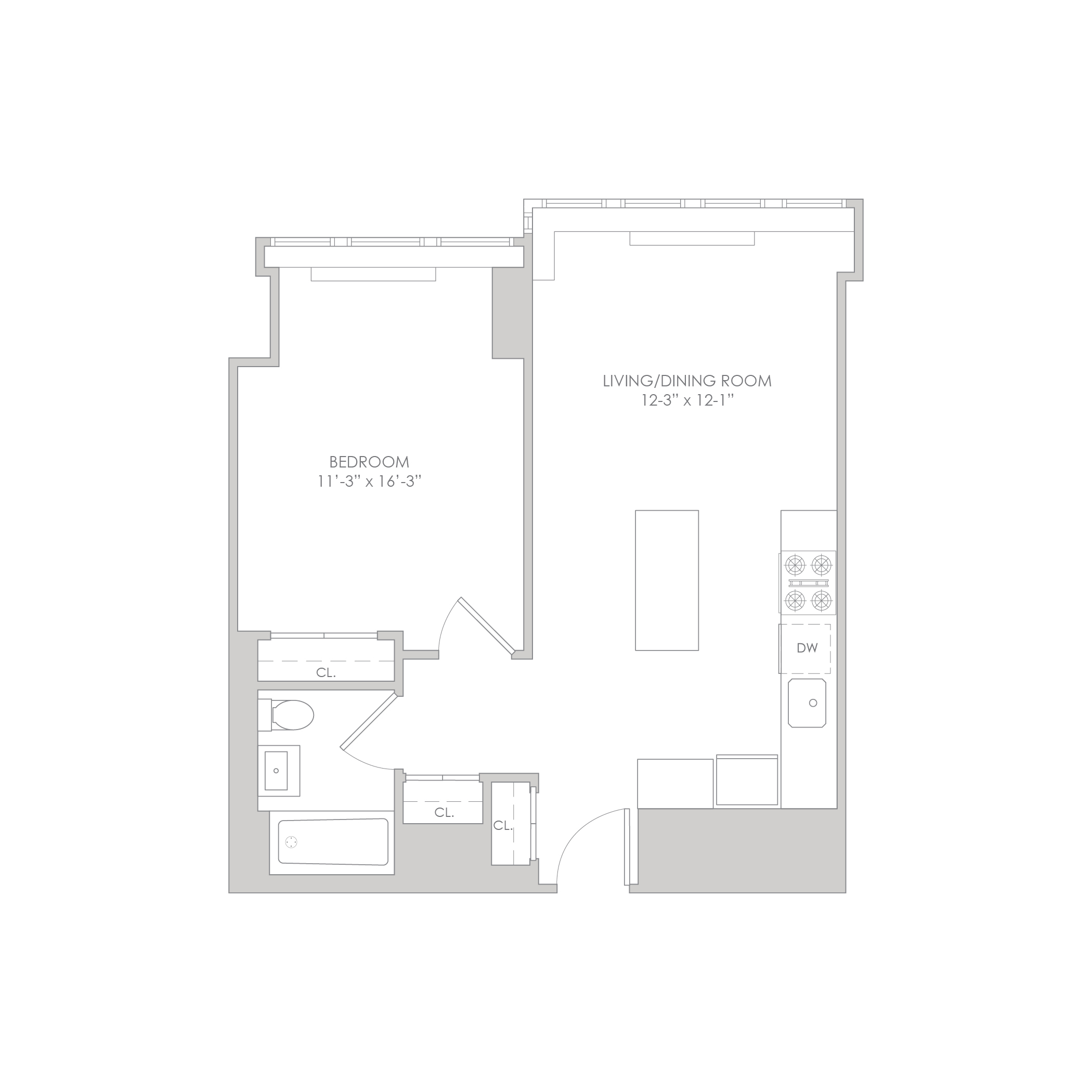 Floor plan layout diagram for G  8-35  EMP